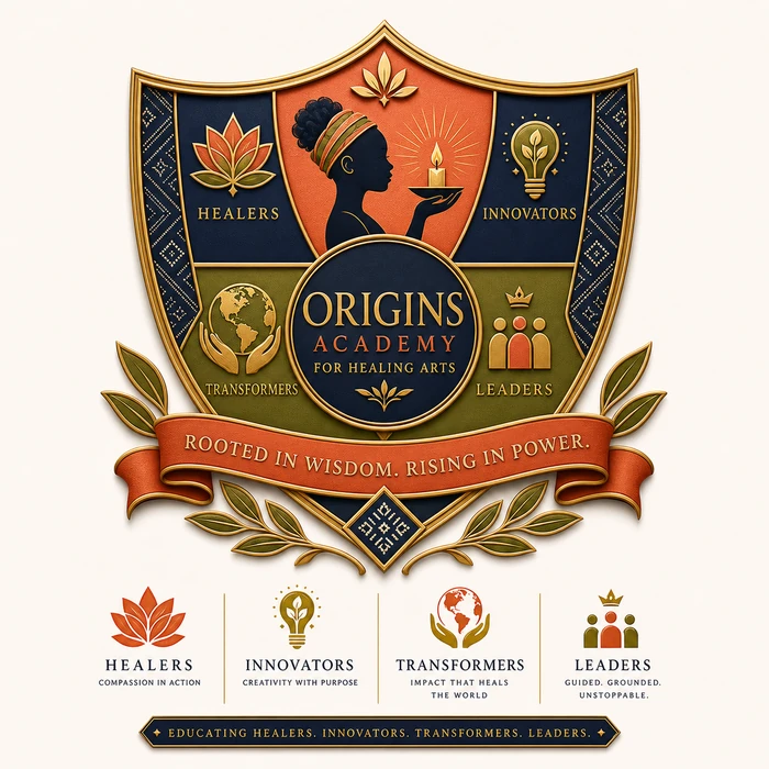 Origins Academy shield